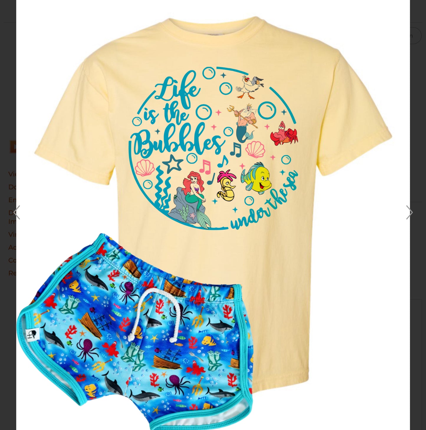 Life is the bubbles under the sea