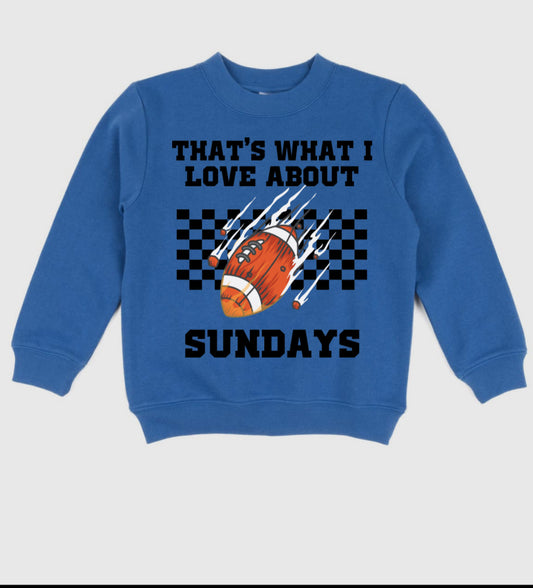 That’s what I love about Sundays