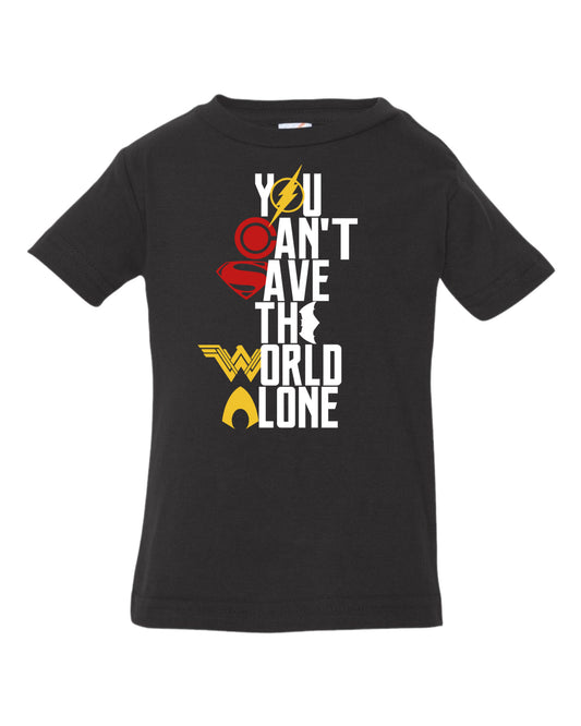 You cant save the world alone