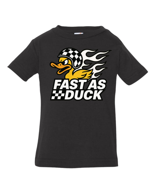 Fast as duck white flames