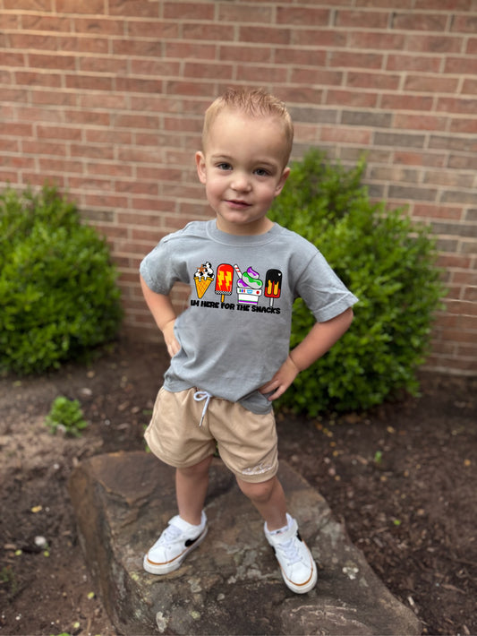 I’m just here for the snacks