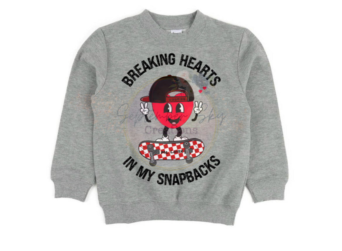 Breaking hearts in my snapbacks