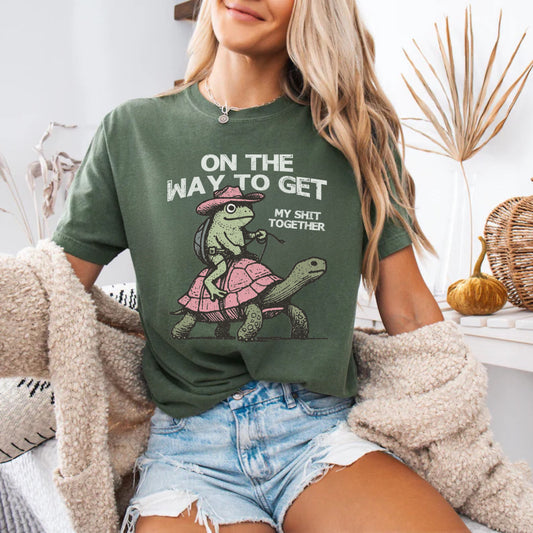 On my way to get my shit together