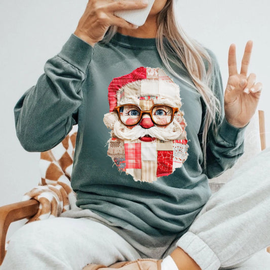 Patchwork Santa