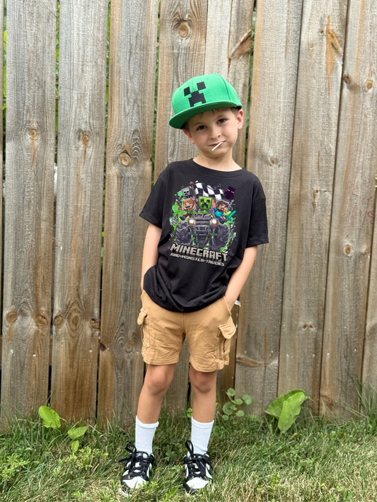 Monster trucks and Minecraft