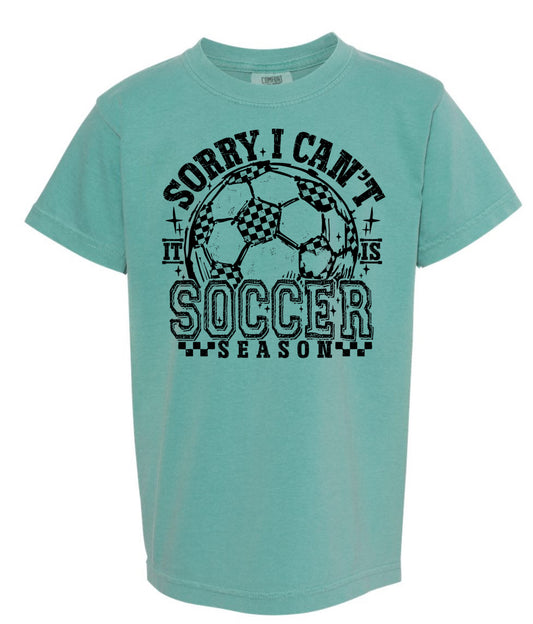Sorry can’t soccer season