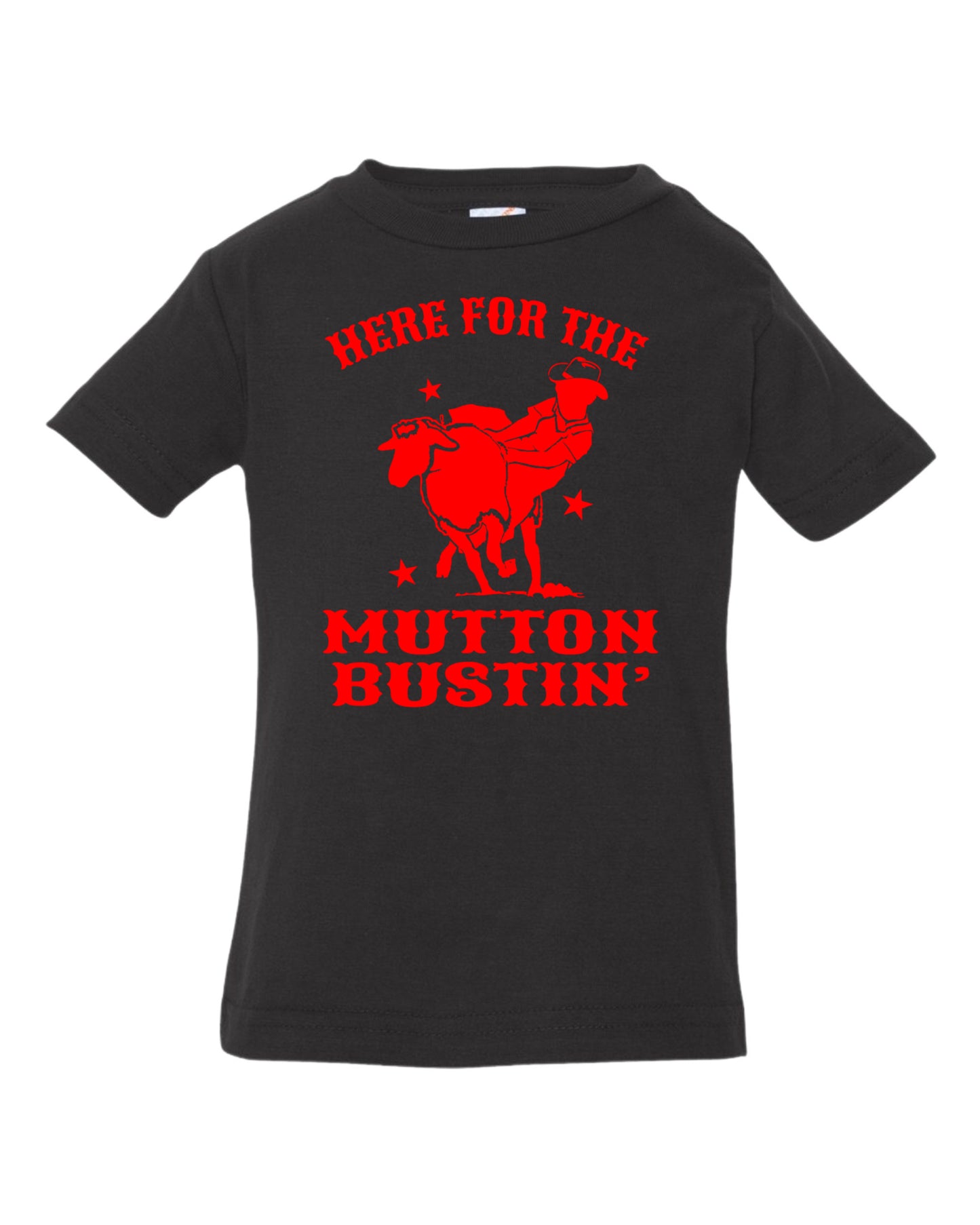 Here for the mutton bustin