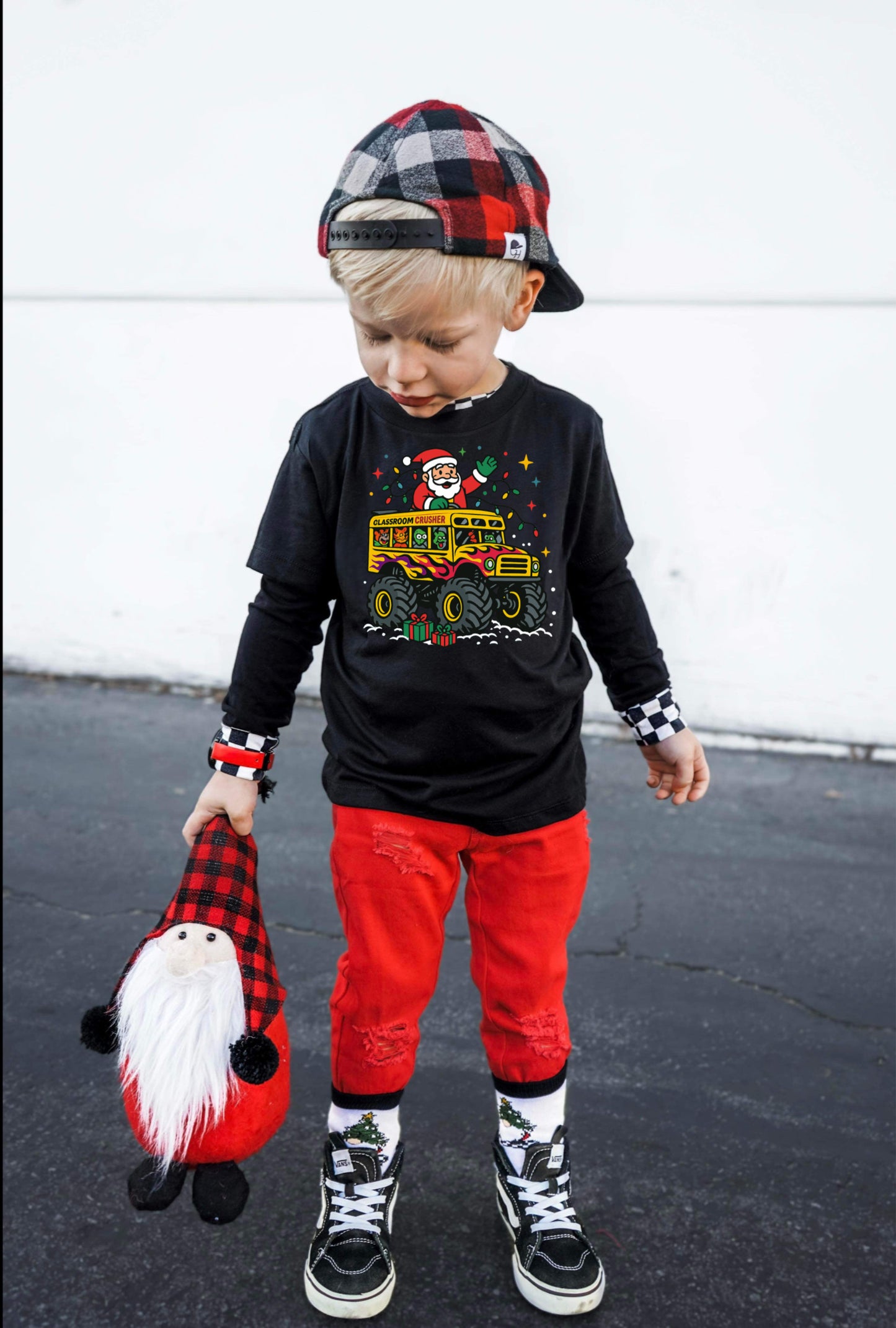 Classroom crusher Santa monster truck