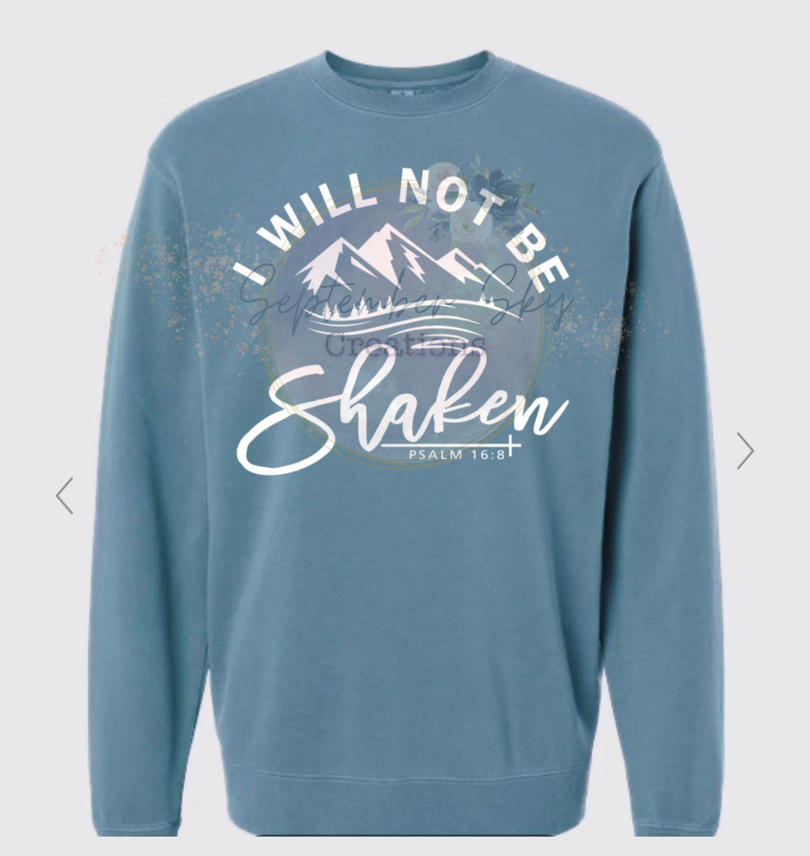 I will not be shaken