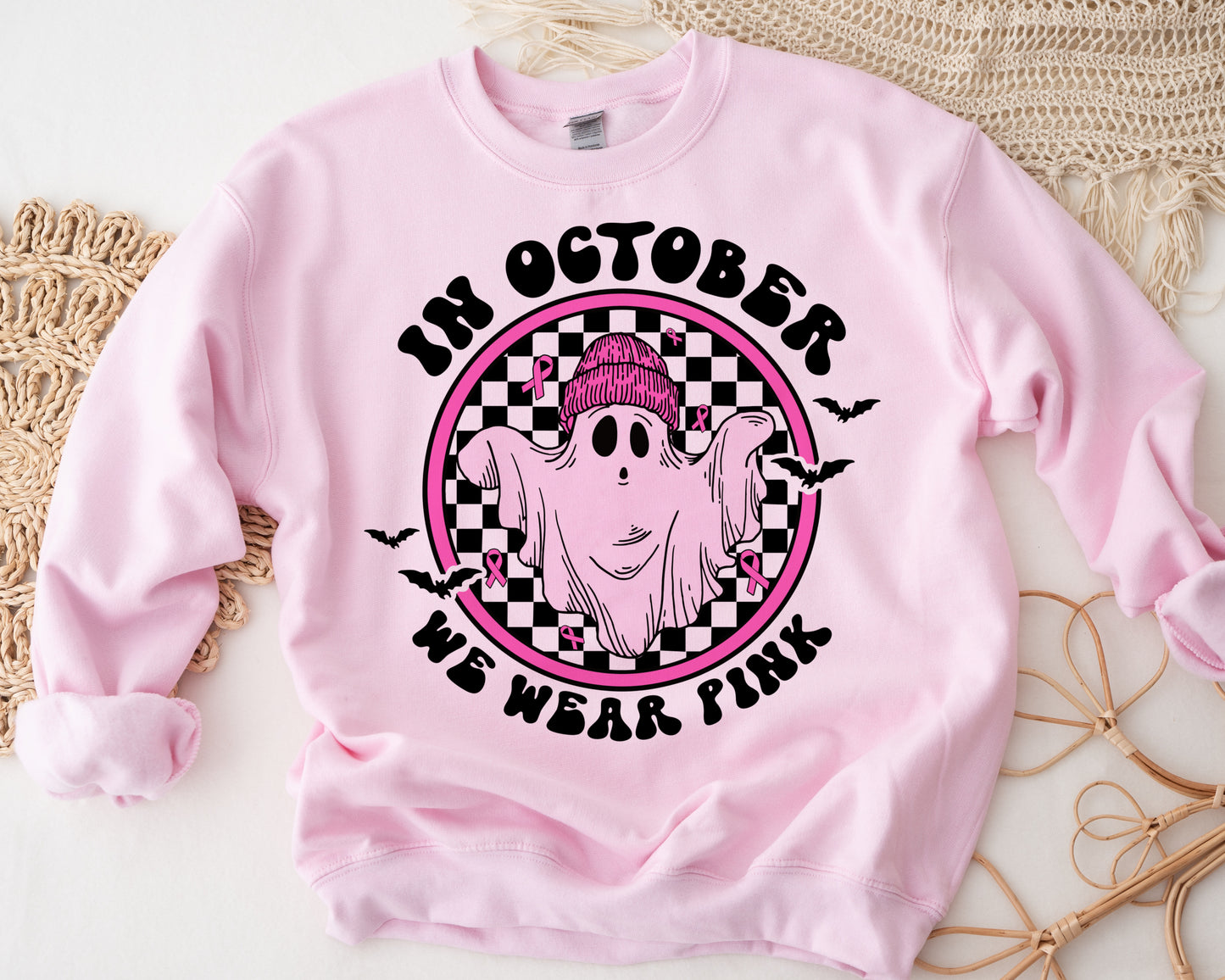 In October we wear pink