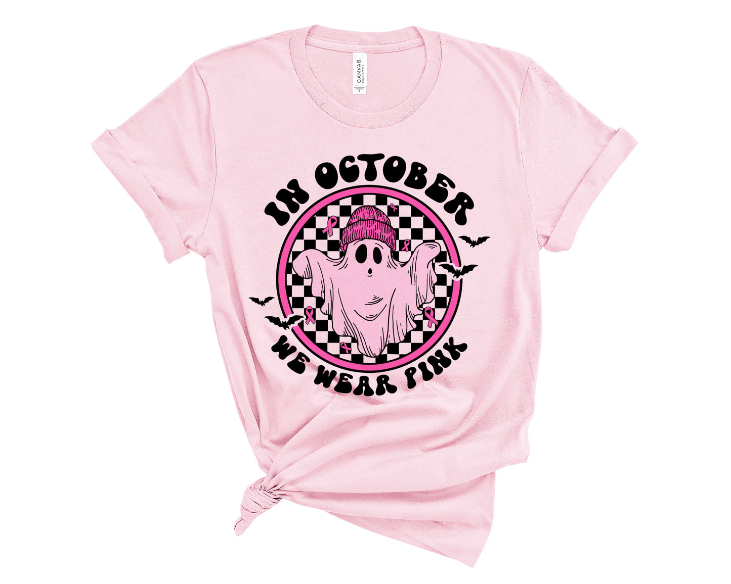 In October we wear pink
