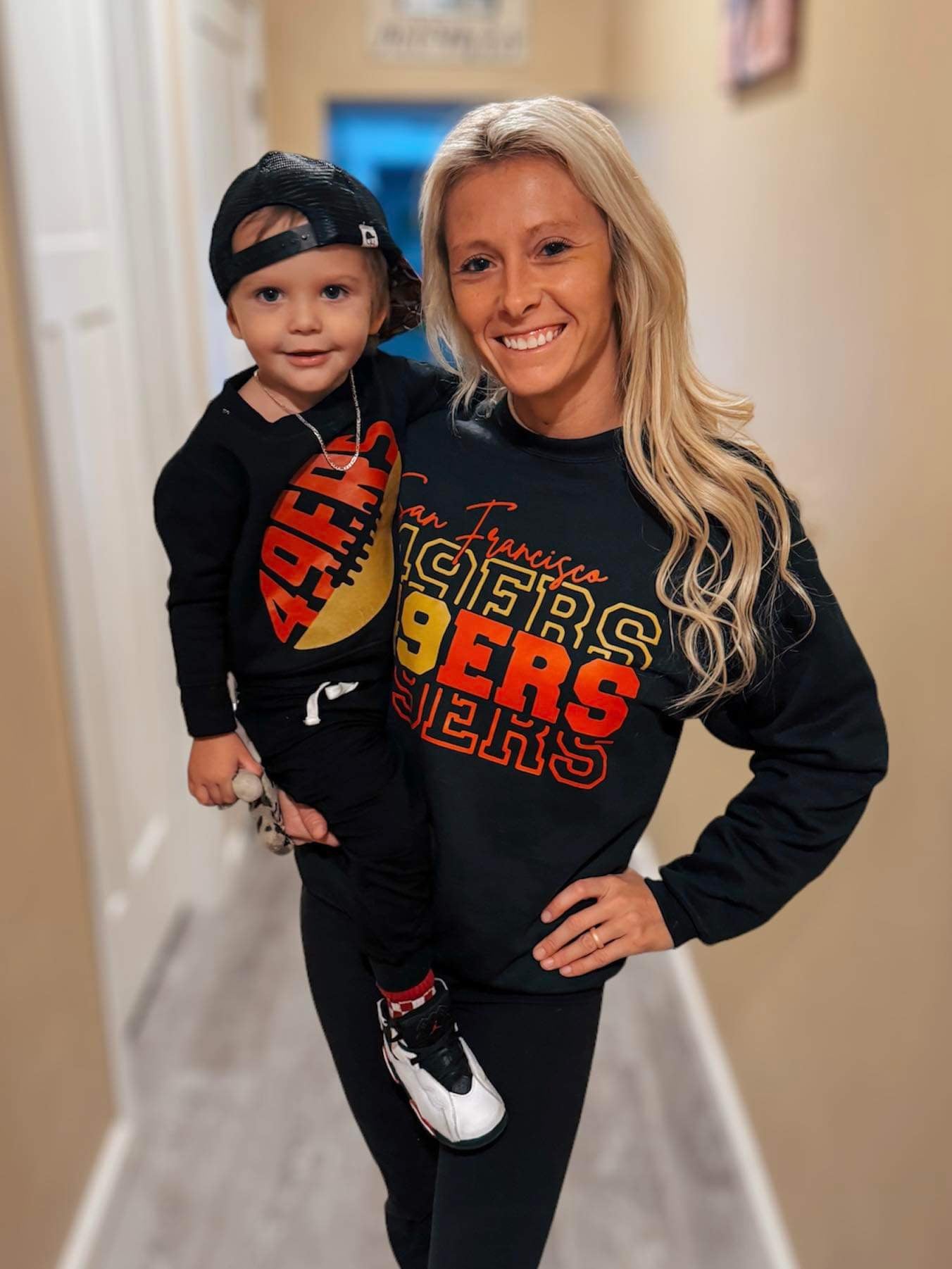 49ers football( toddler sweatshirt)