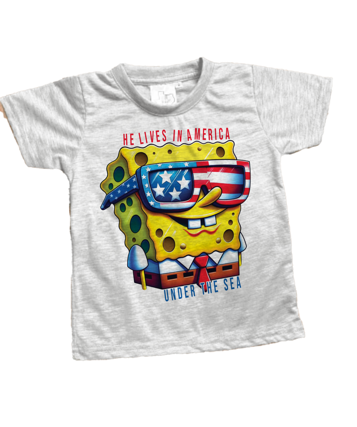 He lives in America under the sea