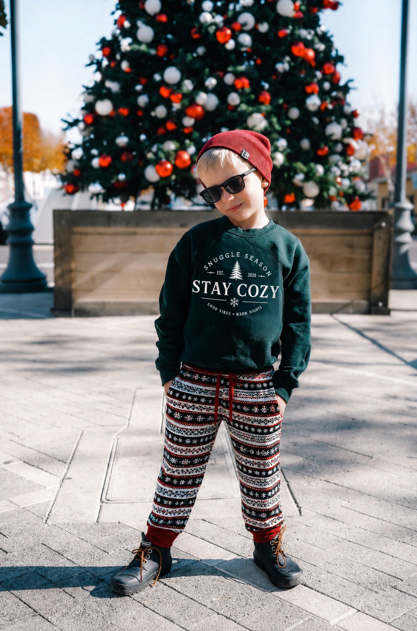 Snuggle season crewneck