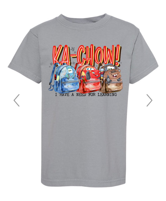 Ka chow I have a need for learning