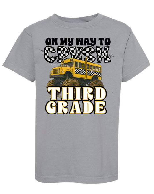 On my way to crush third monster truck