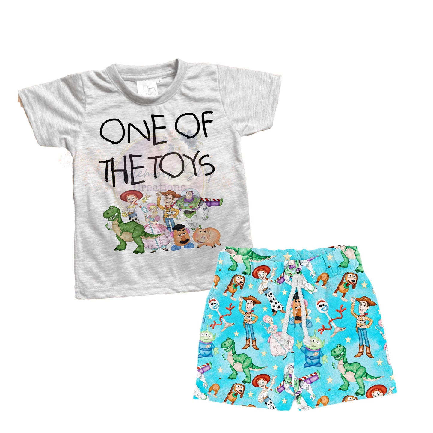 One of the toys( shirt only)