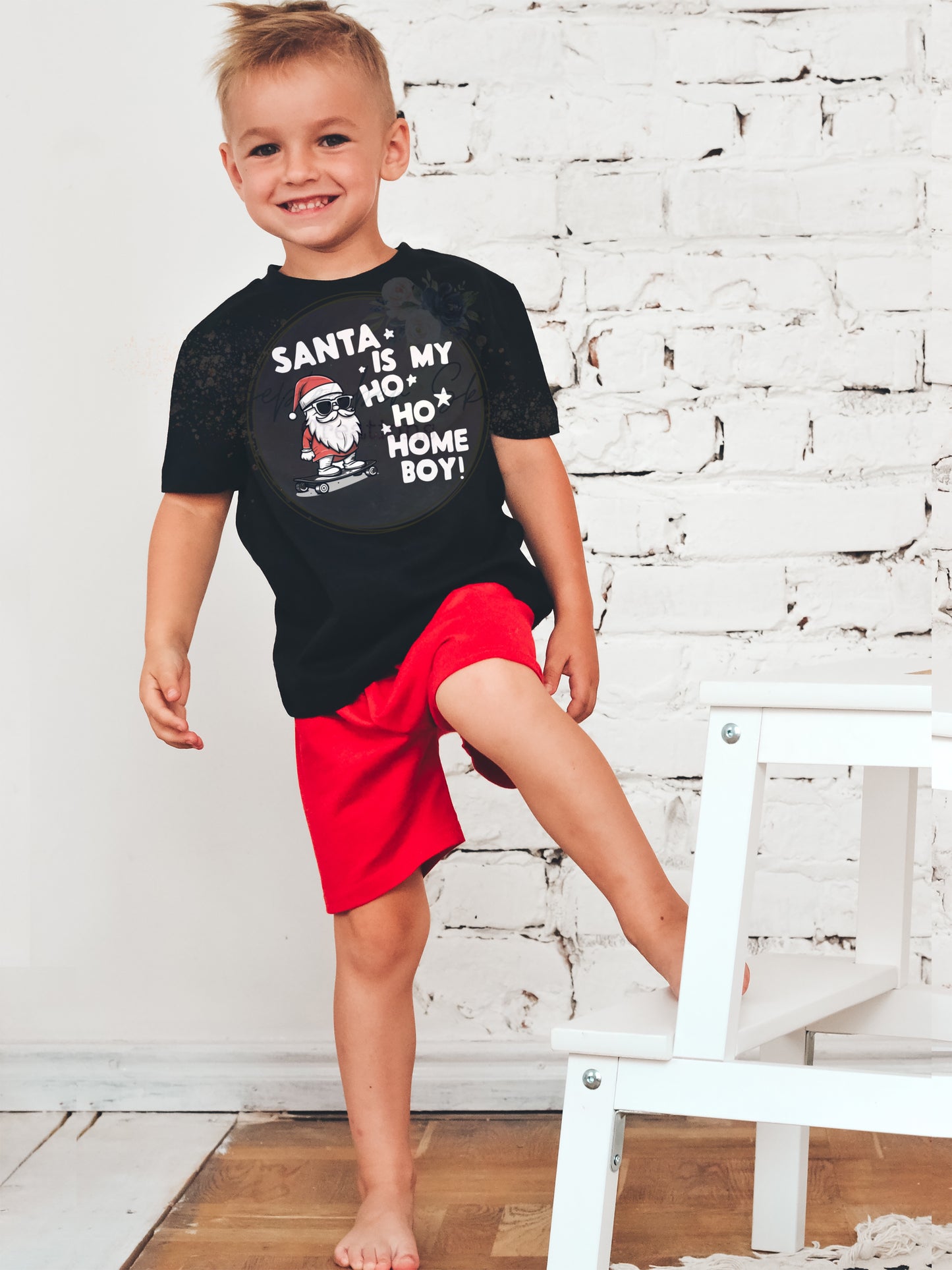 Santa is my ho ho homeboy