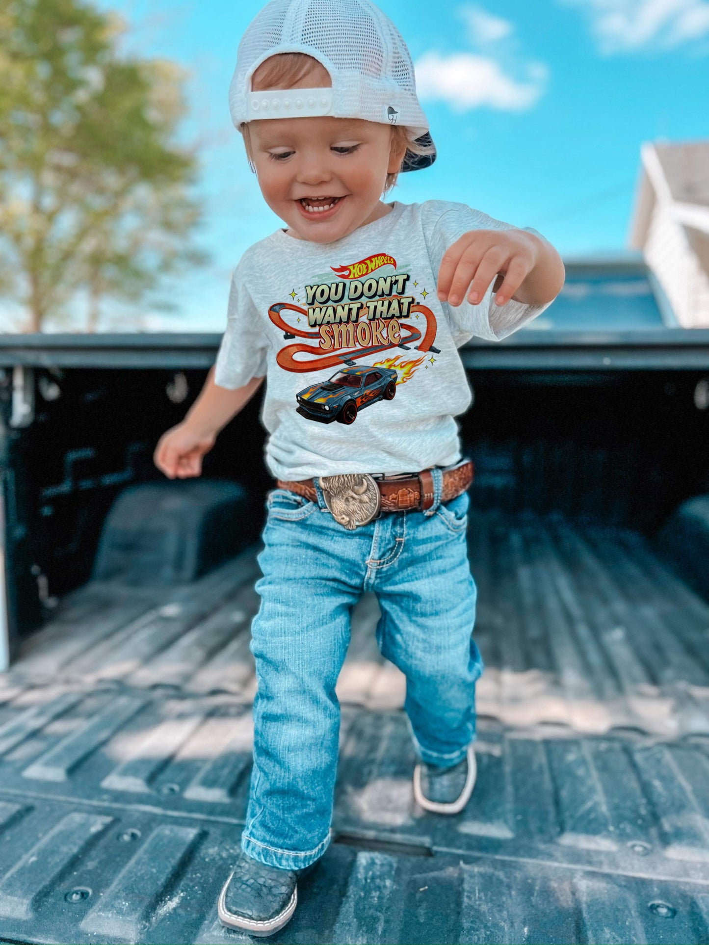 You don’t want that smoke hot wheels