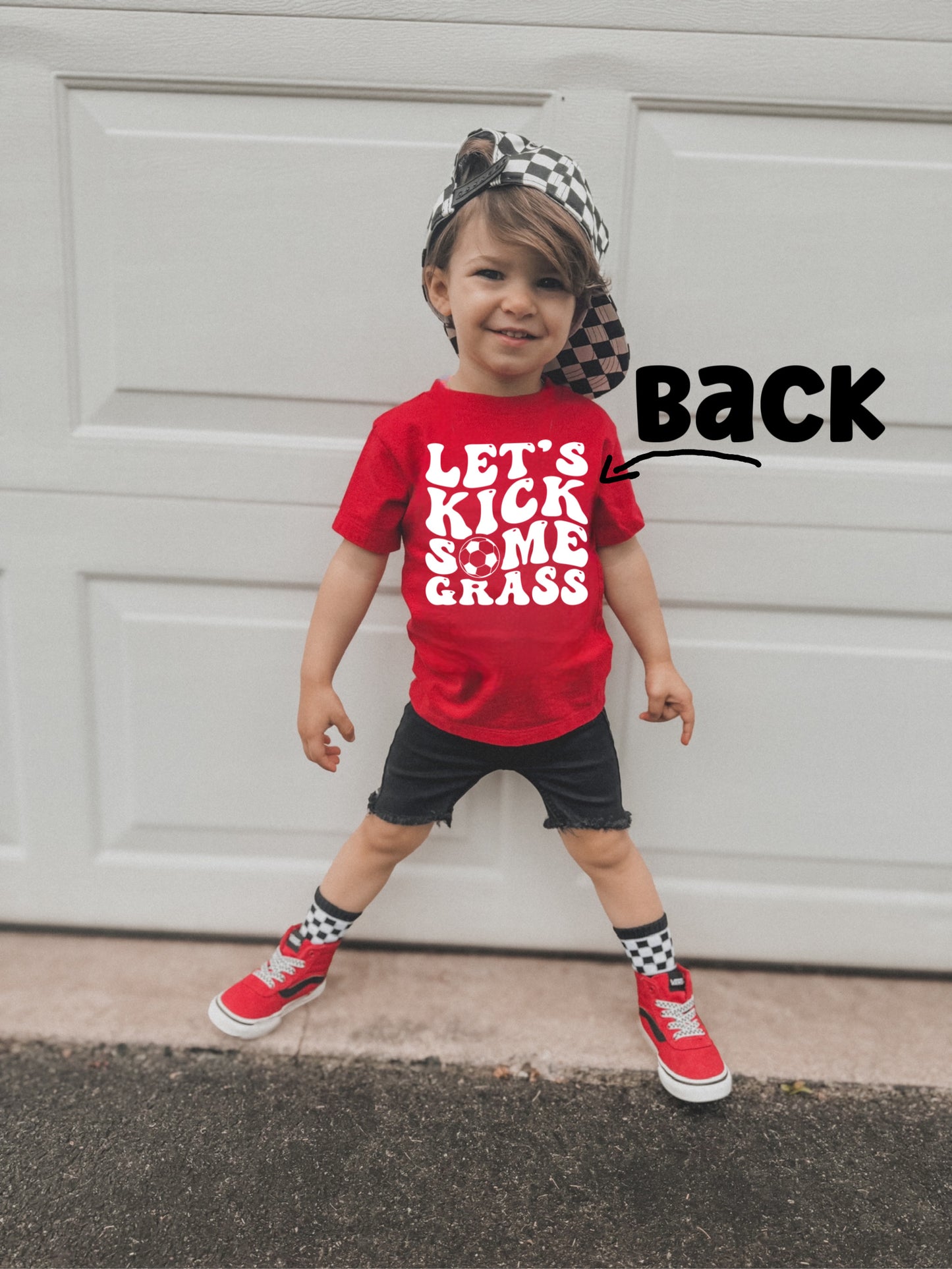 Let’s kick some grass