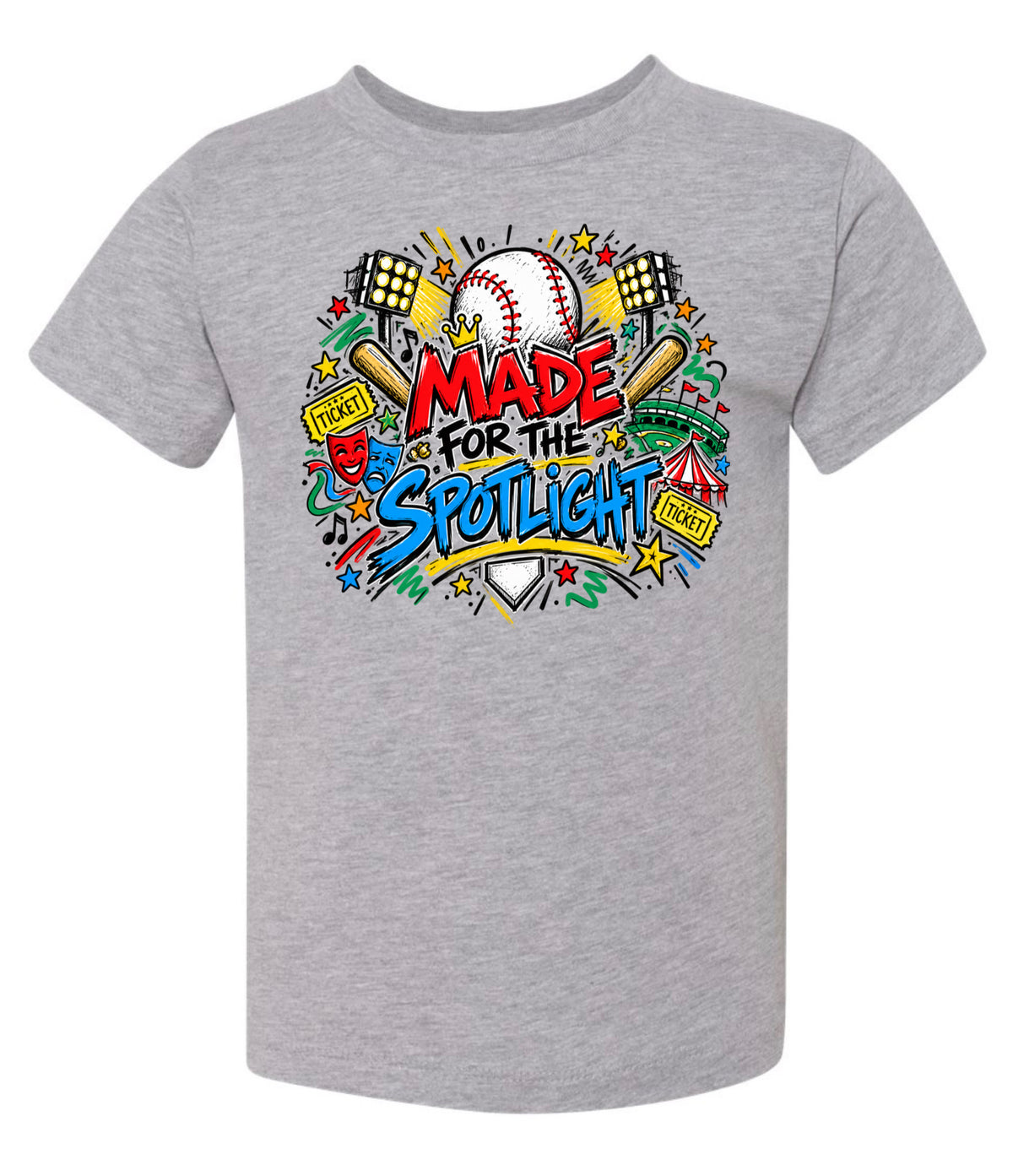 Made for the spotlight baseball