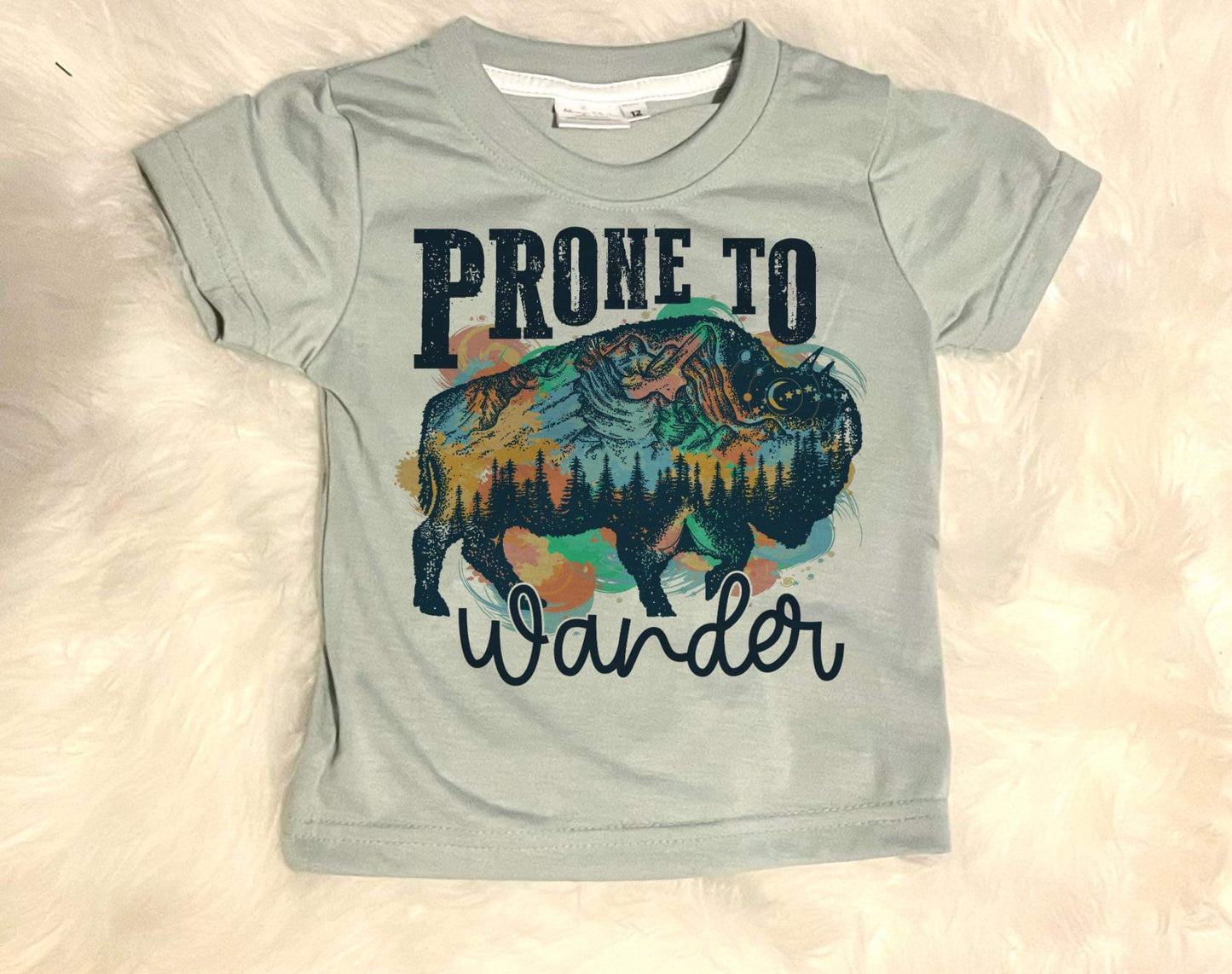 Prone to wander( sage green)