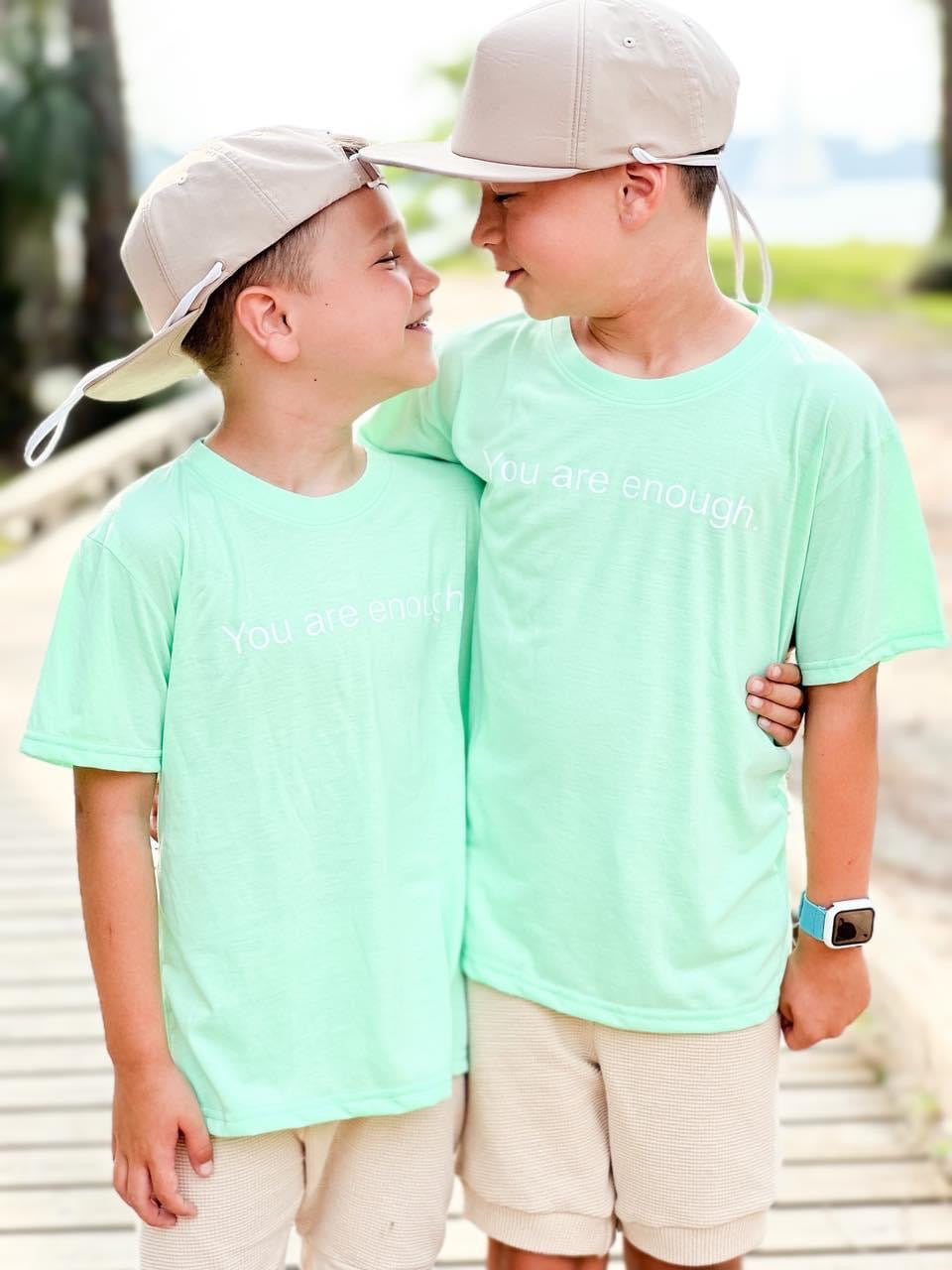 You are enough( mint green)