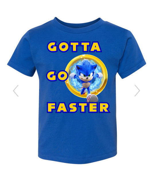 Gotta go faster