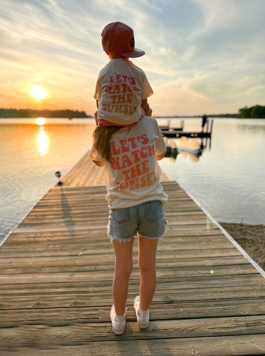 Let’s watch the sunset