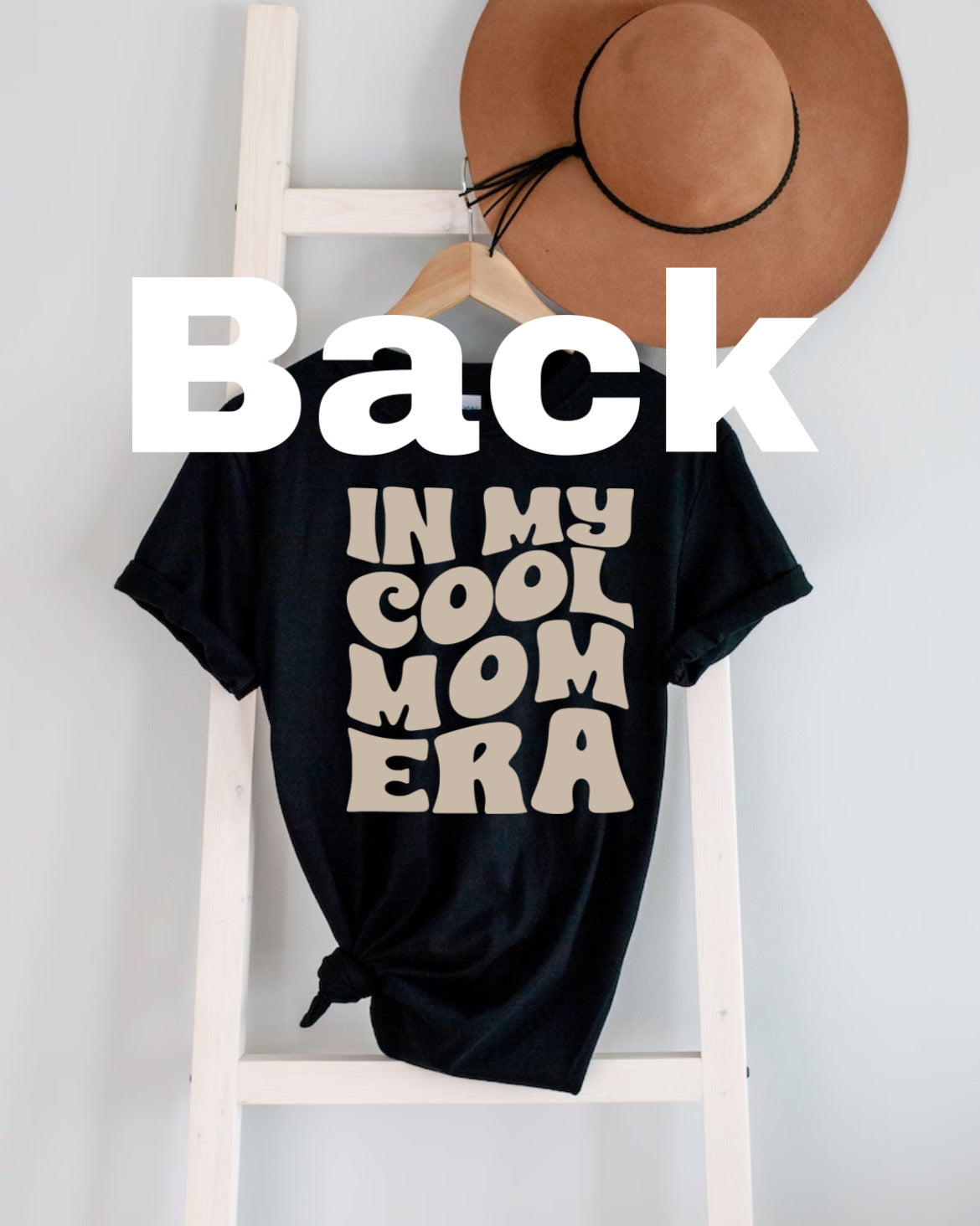 In my cool mom era( black, to be paired with tan cool kids era)