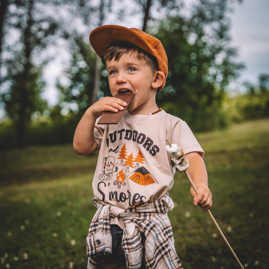 Outdoors and s’mores