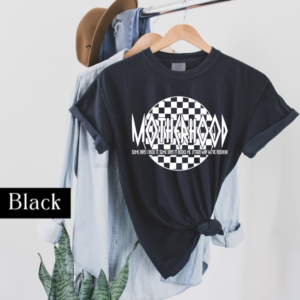 Motherhood rockin it