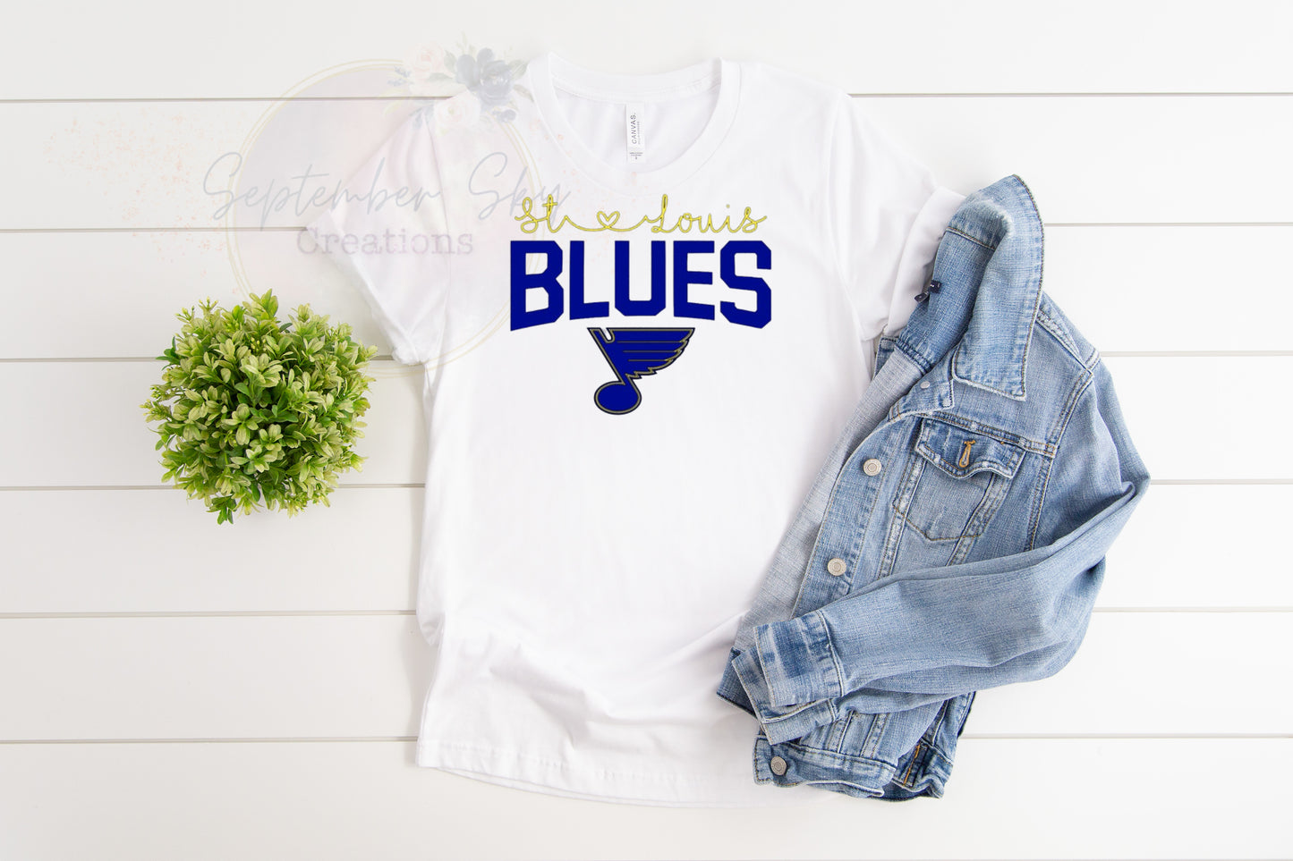 S A I N T L O U I S SCRIPT ( hockey)