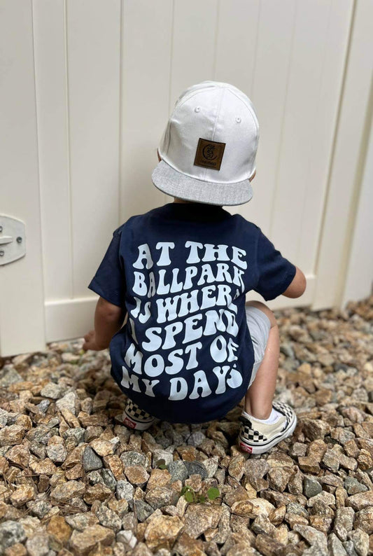 At the ballpark is where I spend most of my days ( bubba)