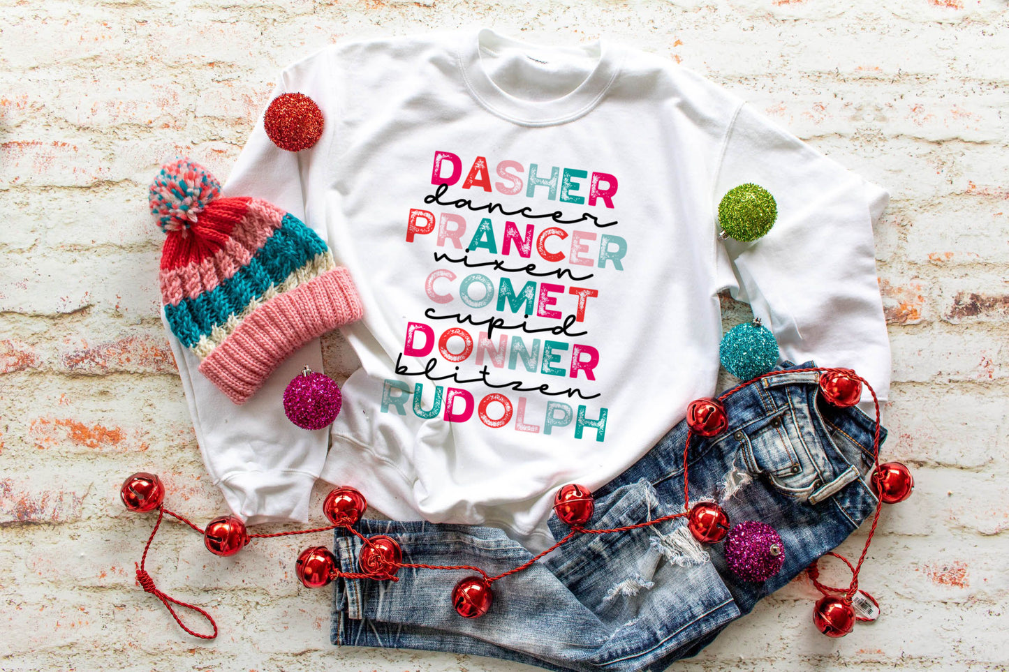 Reindeer names pink and blue