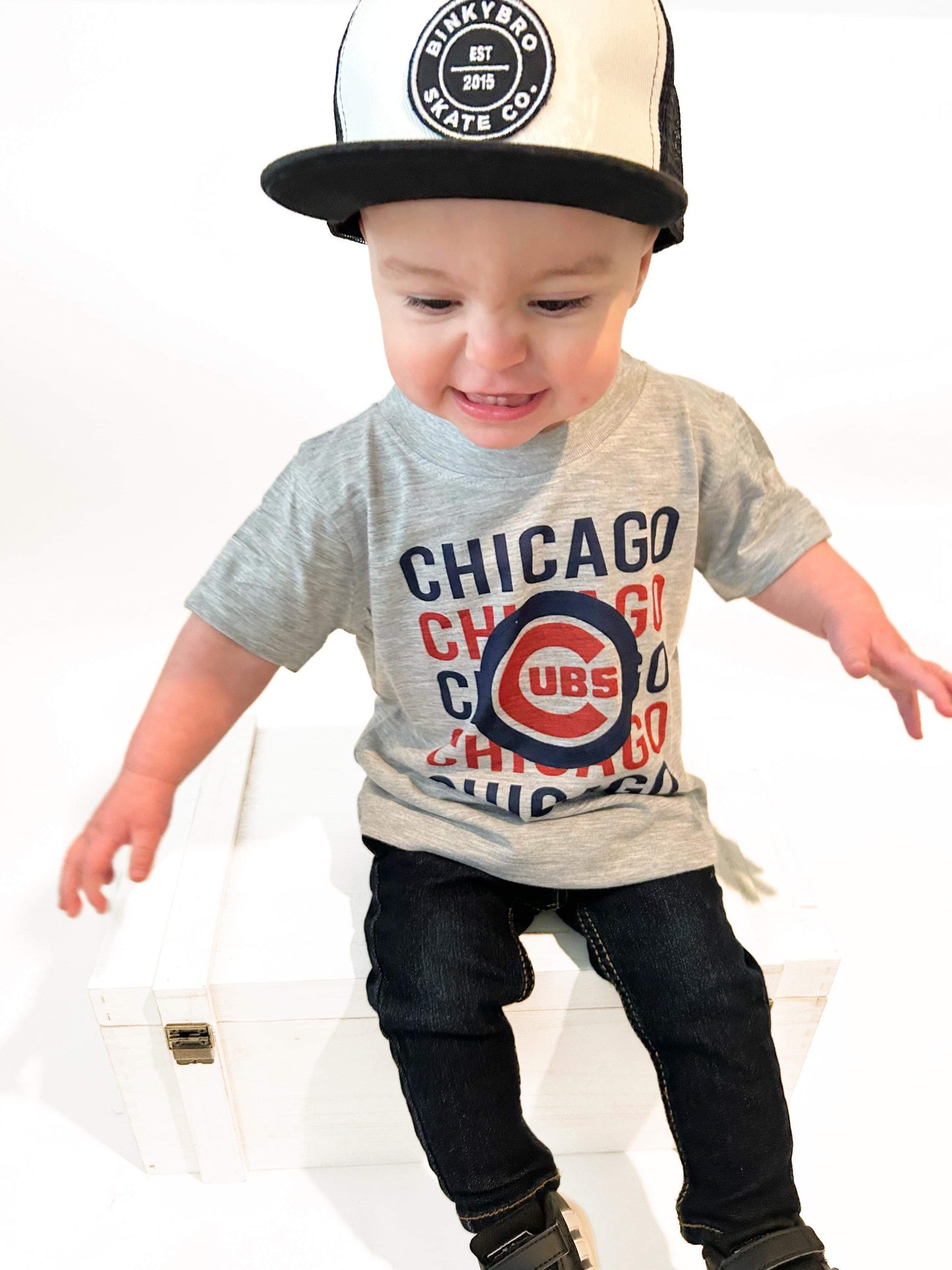 Stacked Chicago baseball