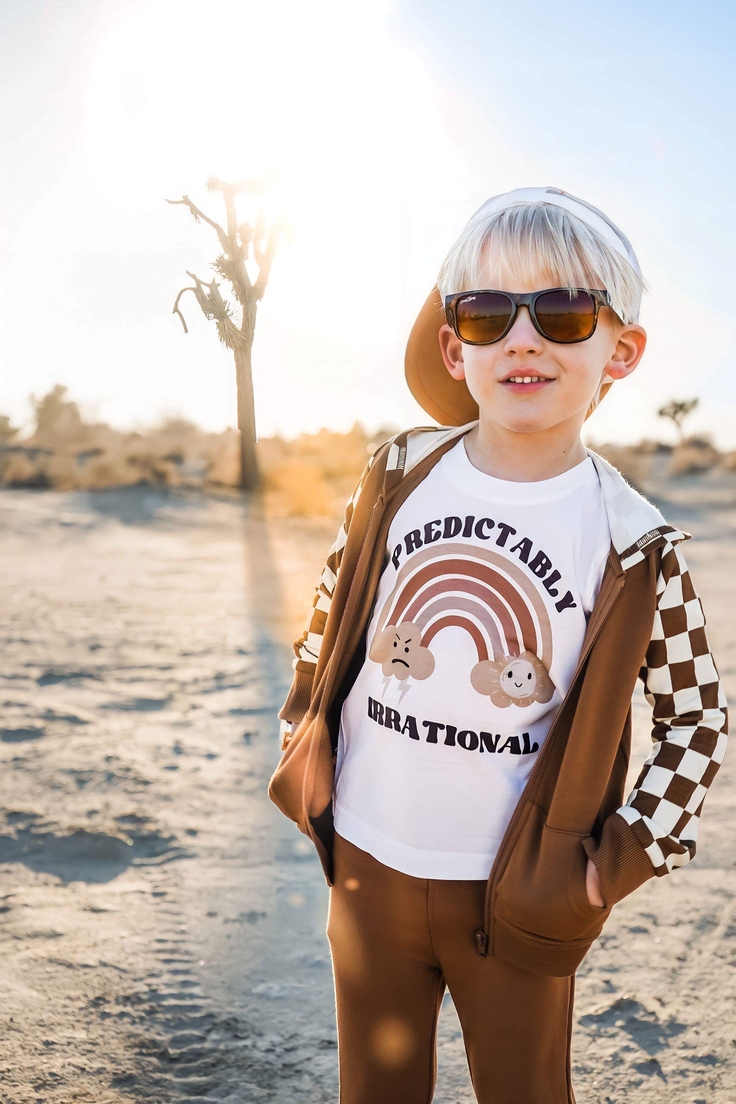 Predictably Irrational toddler tee