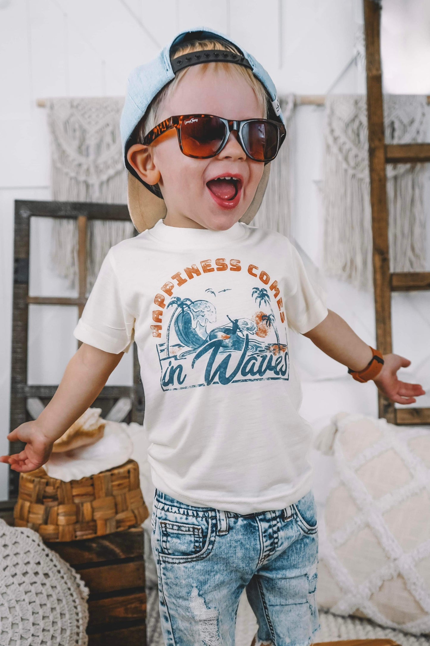 Happiness comes in waves