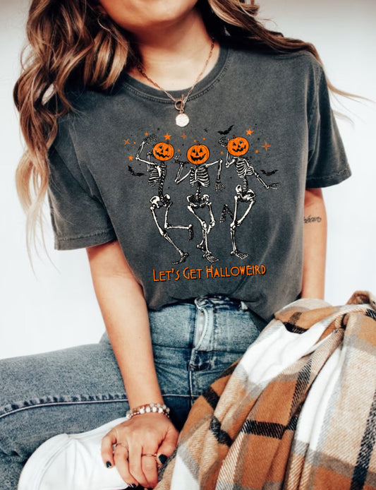 Let’s get Halloweird( comfort colors)