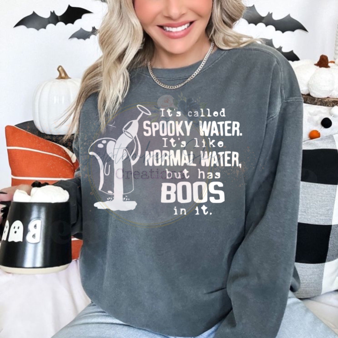 Spooky Water( comfort colors sweatshirt)