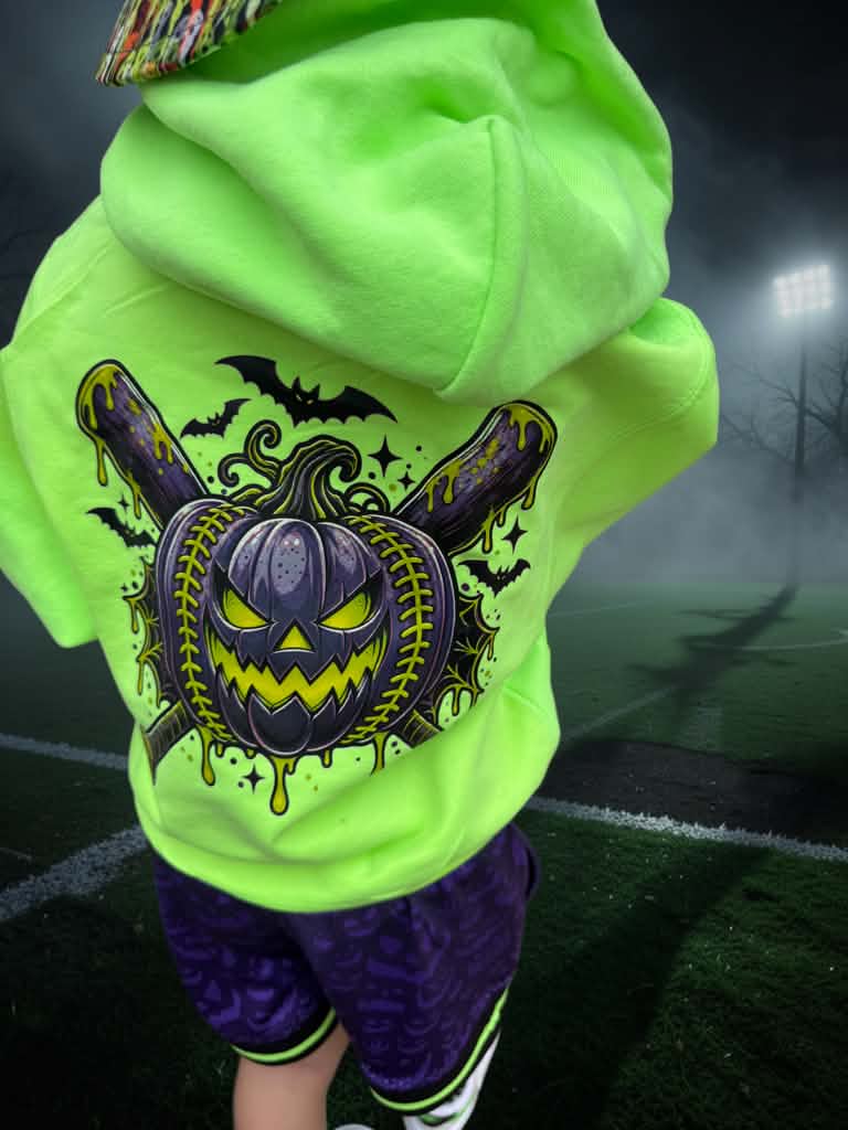 Baseball Halloween hoodie