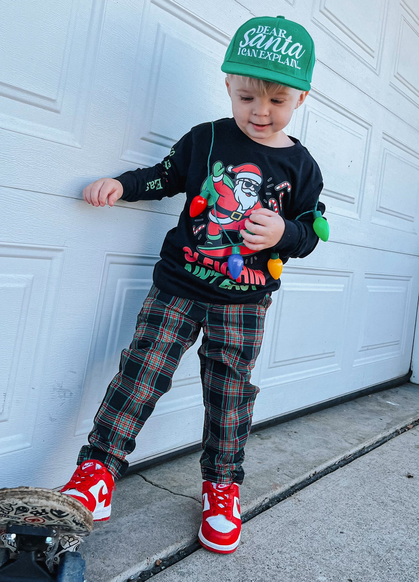 Sleighin ain’t easy