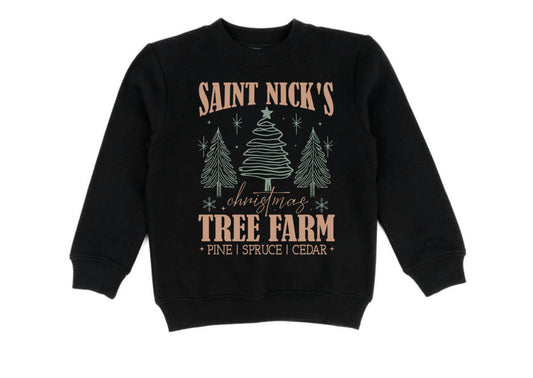 Saint nicks Christmas tree farm