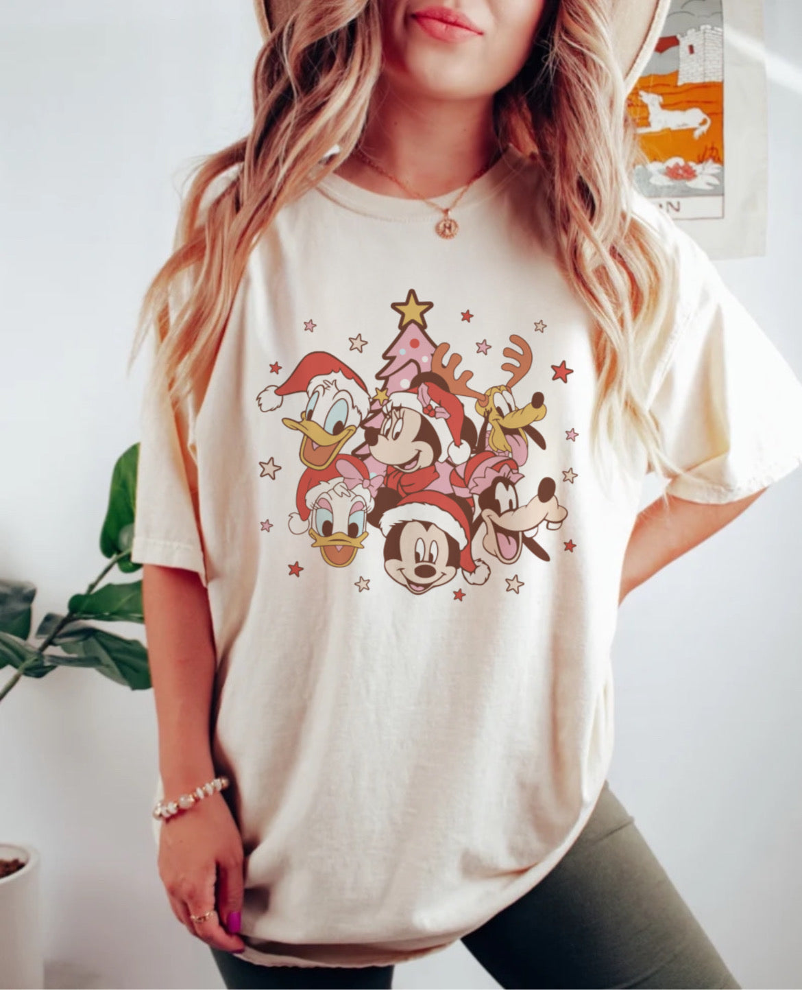 Christmas characters t-shirt