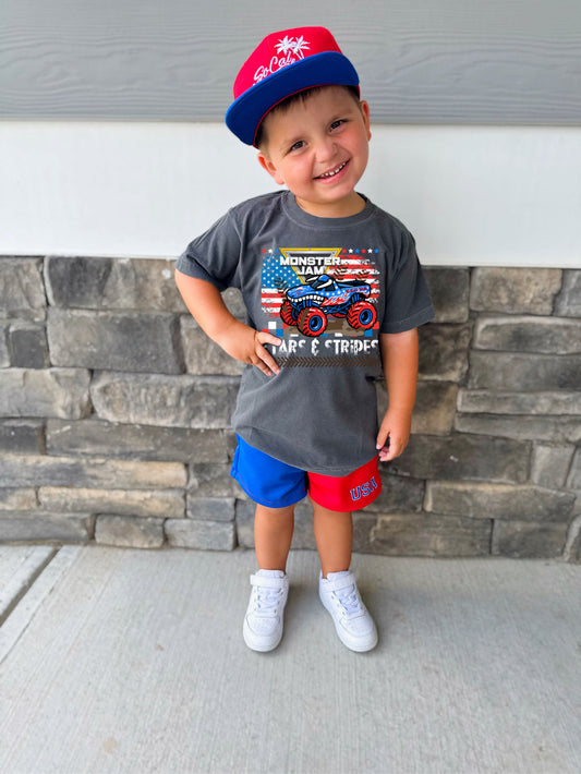 Stars and Stripes monster truck
