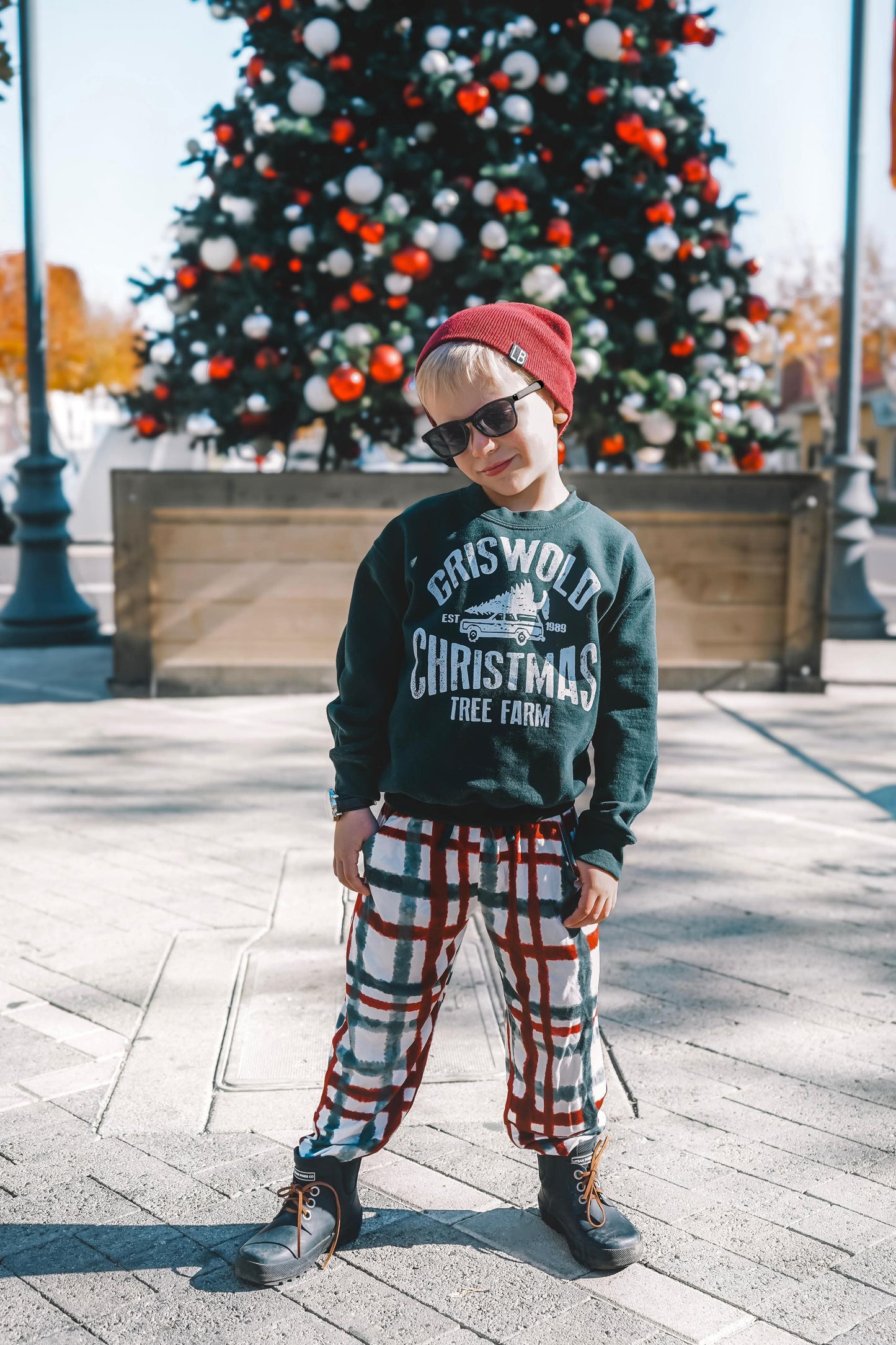 Griswold tree farm crewneck
