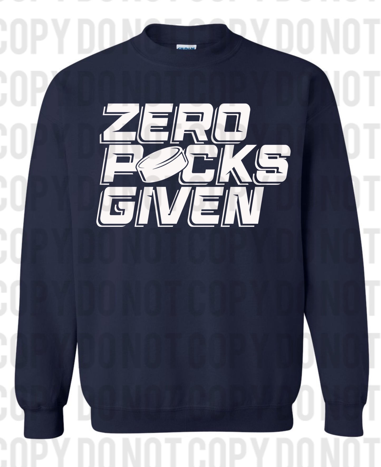 Zero pucks given navy