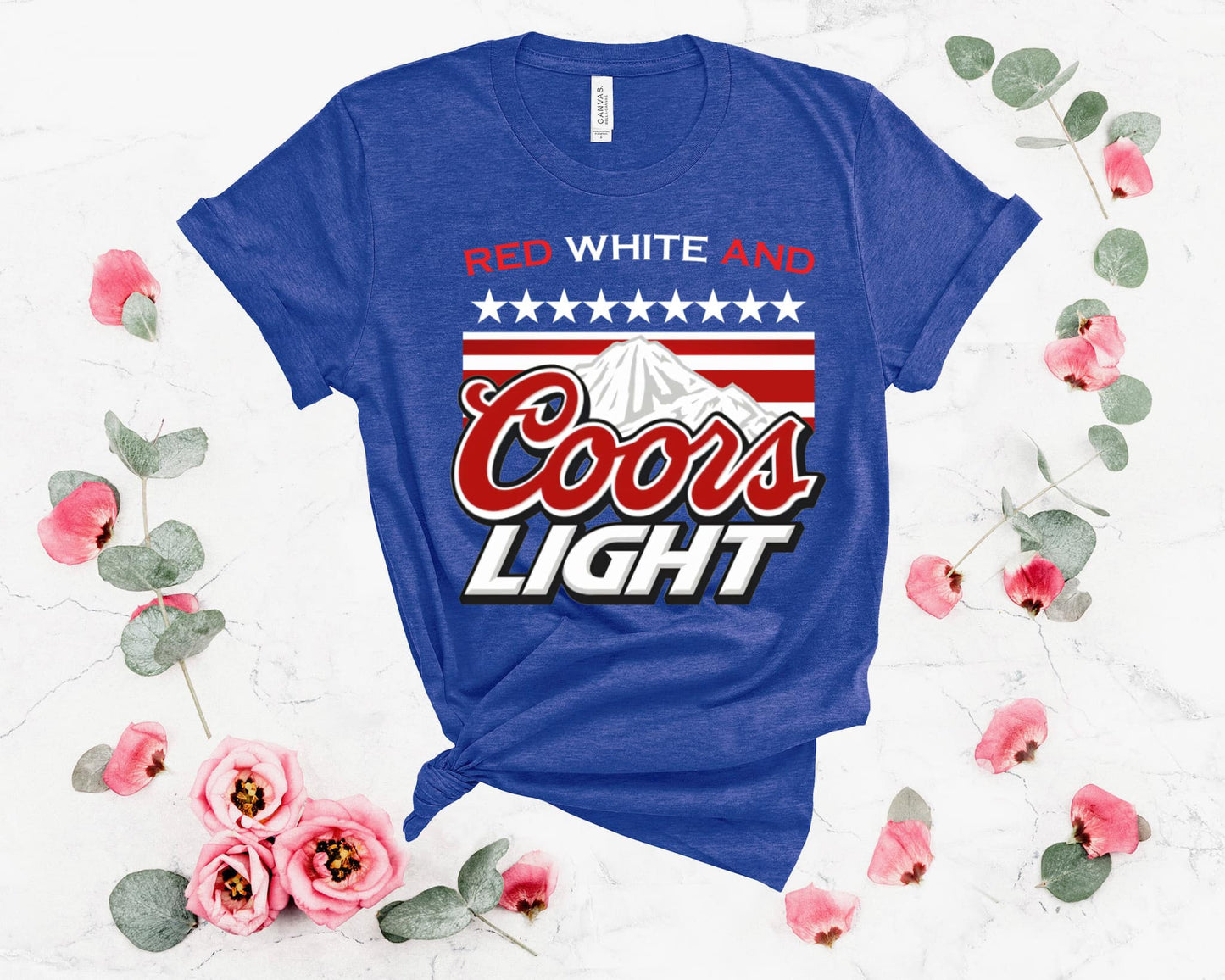 Red white and coors light