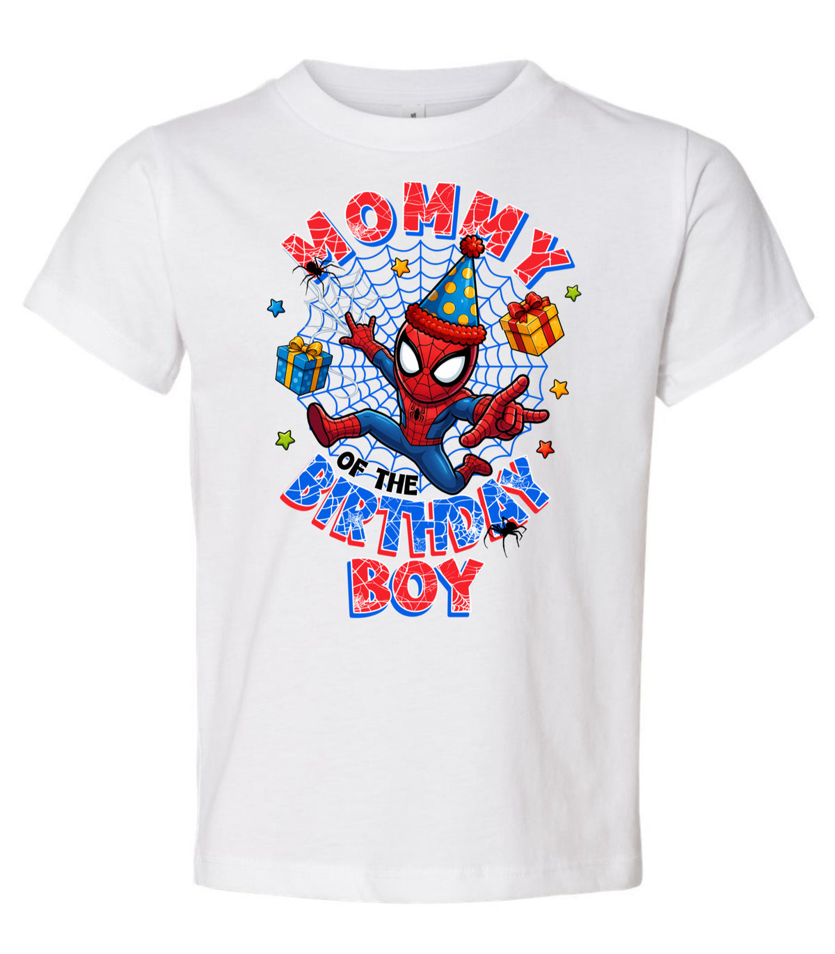 Spider mommy of the birthday boy