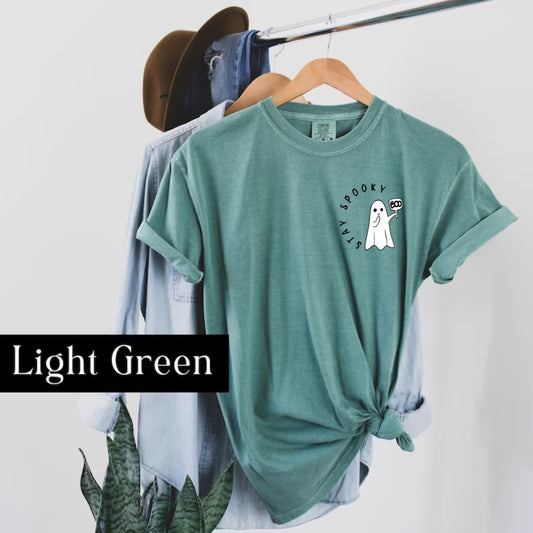 Stay Spooky ( light green comfort colors)